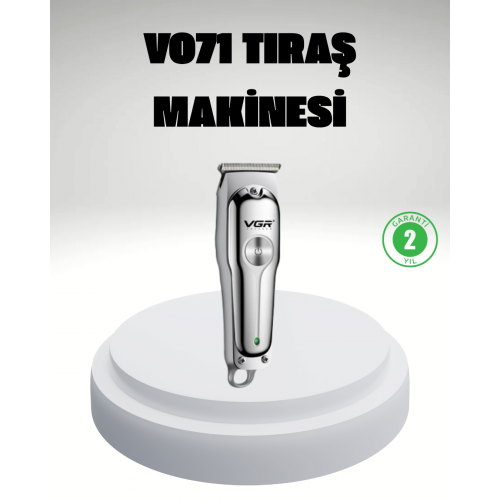 Gümüş Desenli Şarjlı Tıraş Makinesi – 120 Dakika Çalışma Süresi 3 Başlıklı