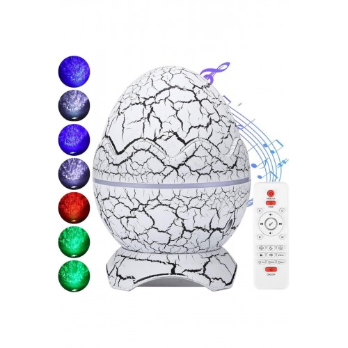 Gece Lambası Yumurta Işık Speaker Yeni Nesil Dinozor Yumurtası Görünümlü Gece Lambası Yumurta Işık Speaker Yeni Nesil Dinozor Yumurtası Görünümlü