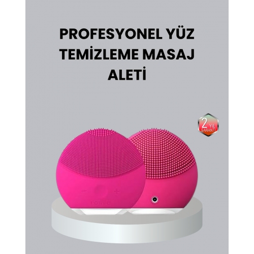 3 Fonksiyonlu Yüz Temizleme ve Masaj Cihazı – Su Geçirmez Şarjlı Ölü Deri Temizleyici ve Cilt Yenileyici