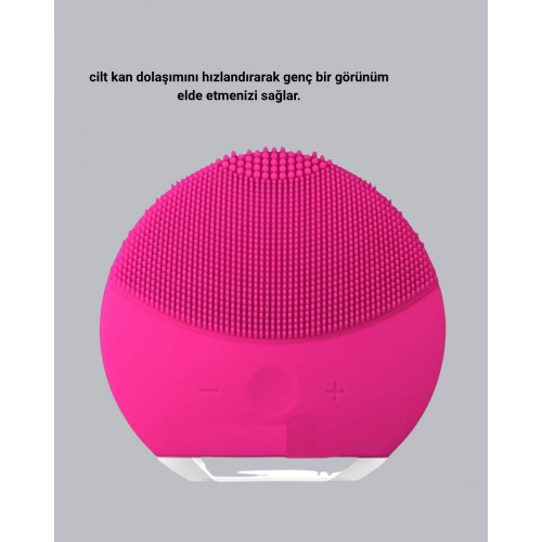 3 Fonksiyonlu Yüz Temizleme ve Masaj Cihazı – Su Geçirmez Şarjlı Ölü Deri Temizleyici ve Cilt Yenileyici