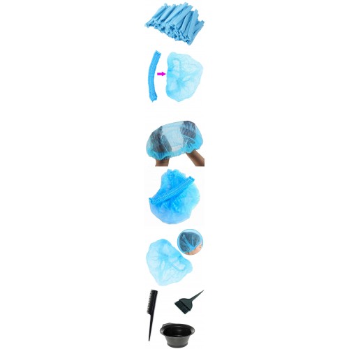 Turk Saç Boyama Seti 24 Saç Bonesi