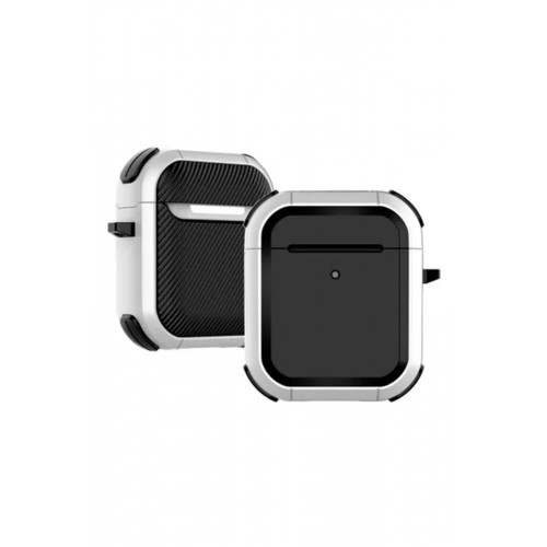 Airpods 2 (2.nesil) Tank Kılıf - Beyaz-(5796)