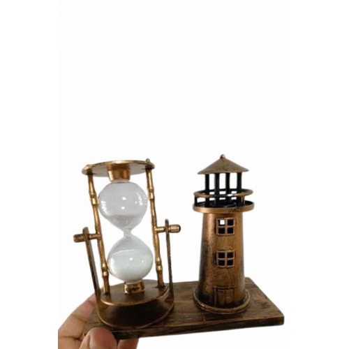 Eyfel Kulesi ve Deniz Feneri Dekoratif Masa Biblosu Hediyelik