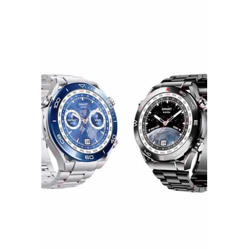 Akıllı Saat Çelik Kordonlu Amoled Ekran Android ve İOS Uyumlu Çağrı Cevaplayabilen Akıllı Saat Çelik Kordonlu Amoled Ekran Android ve İOS Uyumlu Çağrı Cevaplayabilen