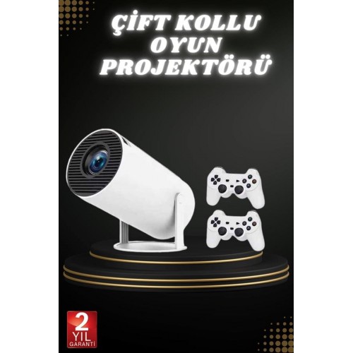 Taşınabilir Android Projeksiyon Ayaklı Çift Kollu 4K Çözünürlüklü Sinema Projeksiyonu Taşınabilir Android Projeksiyon Ayaklı Çift Kollu 4K Çözünürlüklü Sinema Projeksiyonu