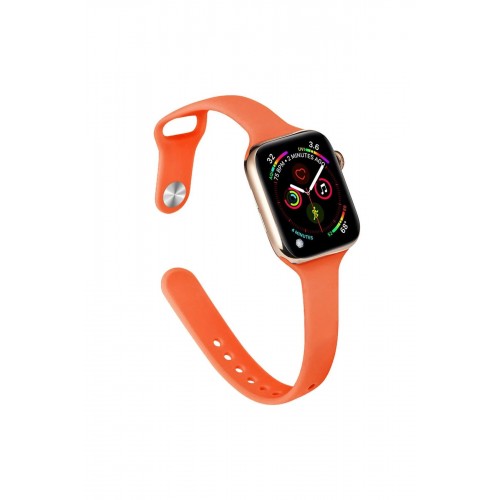 Apple Watch 38mm Klasik Kordon - Yavruağzı-(5796)