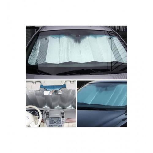 Araç Ön Cam Katlanabilir Güneşlik Isı Yansıma Önleyici Dacia Duster Honda Civic Ford Focus Skoda Superb