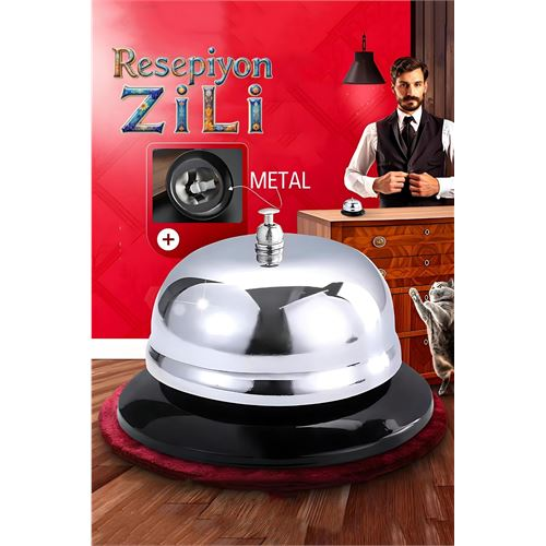 HSNET Resepsiyon Zili  - Resepsiyon ve Restoran İçin Zil - Resepsiyon Çağrı Zili