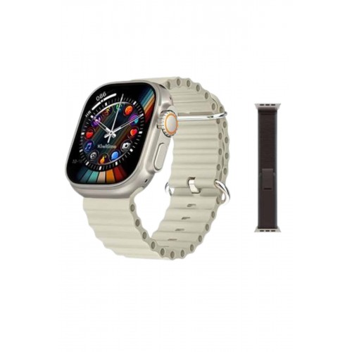 Akıllı Saat Kol Saati Android ve İOS Uyumlu Nabız Ölçer Sesli Asistan