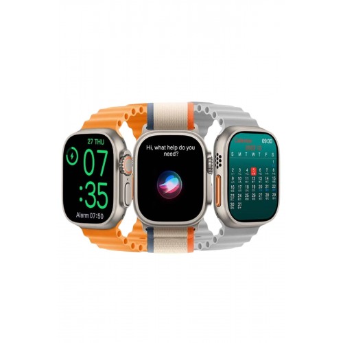 Akıllı Saat Kol Saati Android ve İOS Uyumlu Nabız Ölçer Sesli Asistan