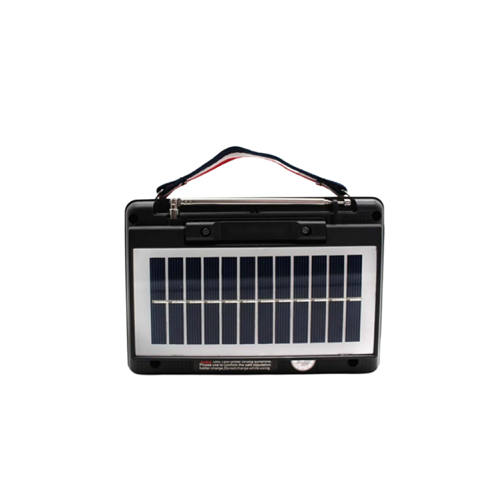 KTF-1428 Solar Enerjiyle Şarj Olabilen Bluetooth Nostalji Hoparlör – Taşınabilir Güçlü Ses MP3 Okuyucu