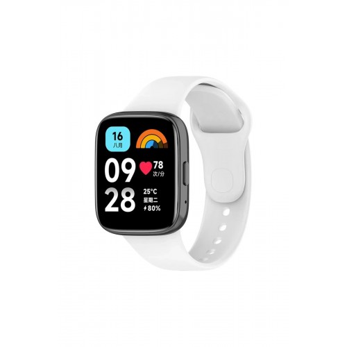 Xiaomi Redmi Watch 3 Active Klasik Kordon - Beyaz-(5796)