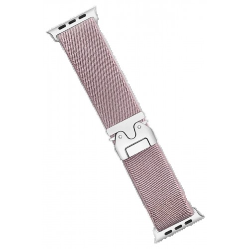 Apple Watch 42mm Forest Kumaş Kordon - Lila-(5796)