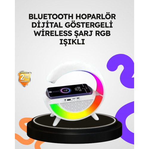 2025 Yeni Seri 15W Kablosuz Şarjlı LED Atmosfer Lambası