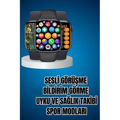 Kaliteli Akıllı Saat ve Kaliteli Bluetooth Kulaklık ANC Özelliği Uzun Pil Ömrü