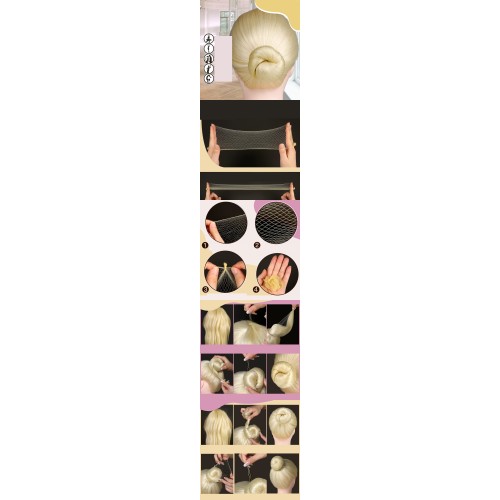 Turk SARI Saç Filesi Görünmez 12 ADET