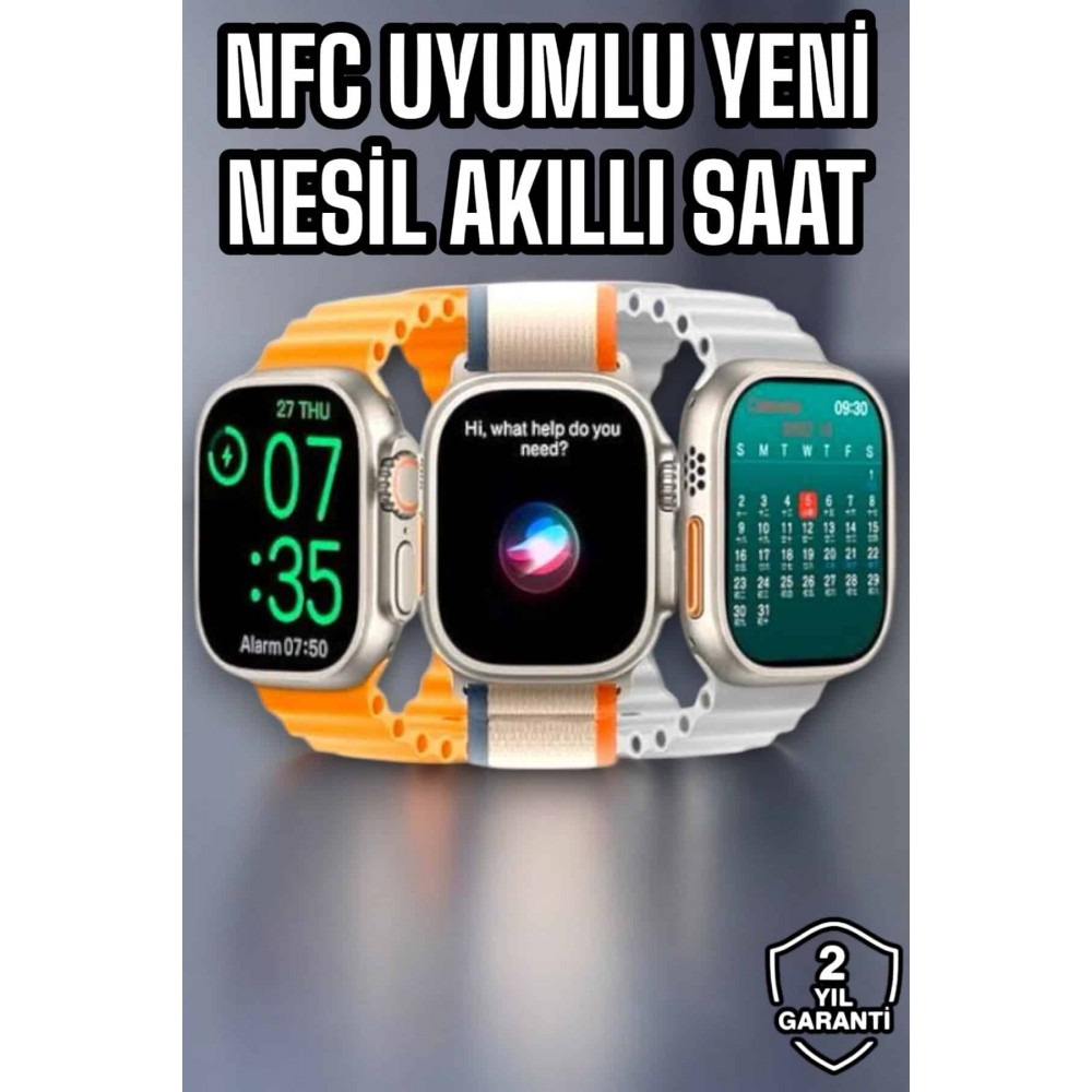 Akıllı Saat Sağlık Takibi Spor Modları ChatGPT Entegrasyon Ve Sesli Asistan