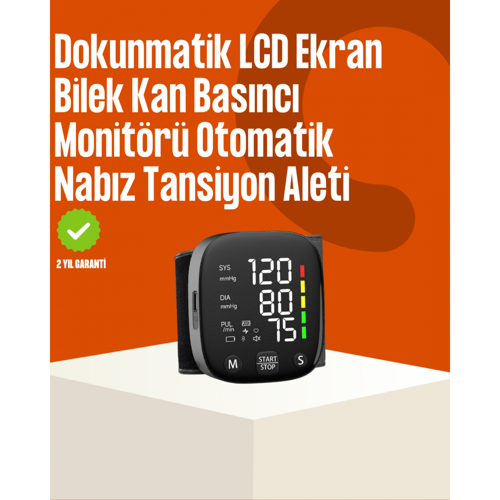 Renkli Risk Göstergeli Tansiyon Aleti