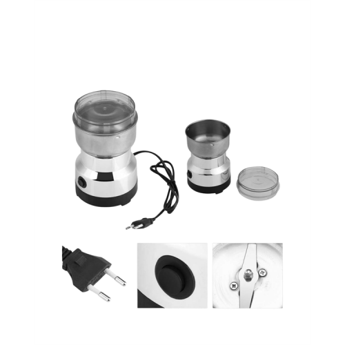 Kahve ve Baharat Değirmeni | Kompakt Hafif Hızlı Öğütme Şeffaf Kapaklı Kolay Kullanım