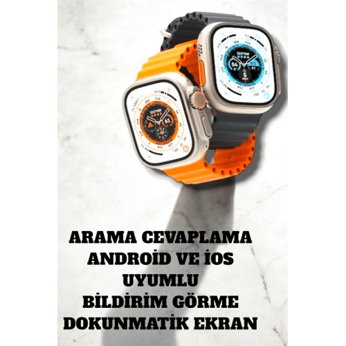 Uyku ve Nabız Takipli Wireless Şarjlı Akıllı Saat Android ve iOS Uyumlu