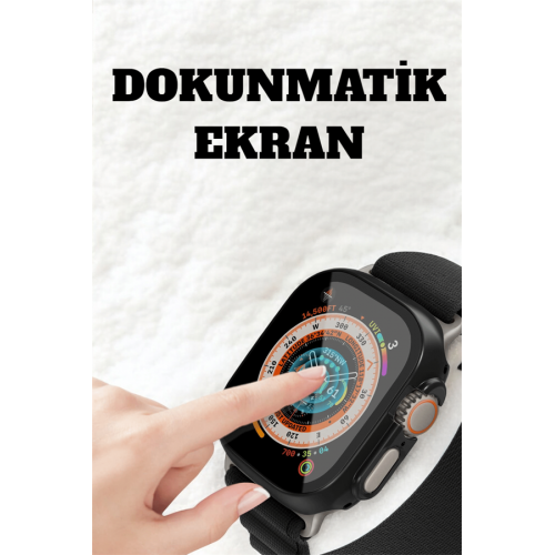 Uyku ve Nabız Takipli Wireless Şarjlı Akıllı Saat Android ve iOS Uyumlu