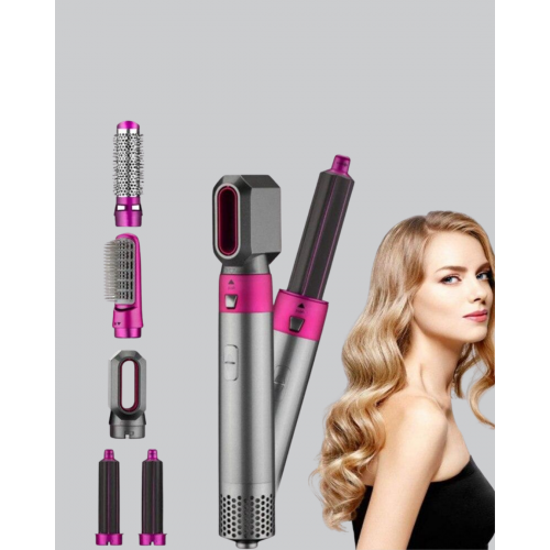 5’i 1 Arada Saç Şekillendirici Set Kuaför Düzeyinde Performans ve Ergonomik Tasarım