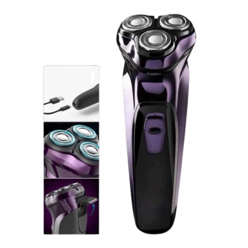 3 Bıçaklı Döner Başlıklı Sakal Sıfır Alma Tıraş Makinesi Profesyonel Paslanmaz Çelik 3 Bıçaklı Döner Başlıklı Sakal Sıfır Alma Tıraş Makinesi Profesyonel Paslanmaz Çelik