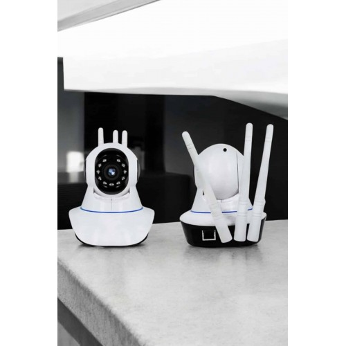 Wifi Kamera Ev Kamerası Gece Görüşlü Kablosuz Bebek Izleme Kamerası