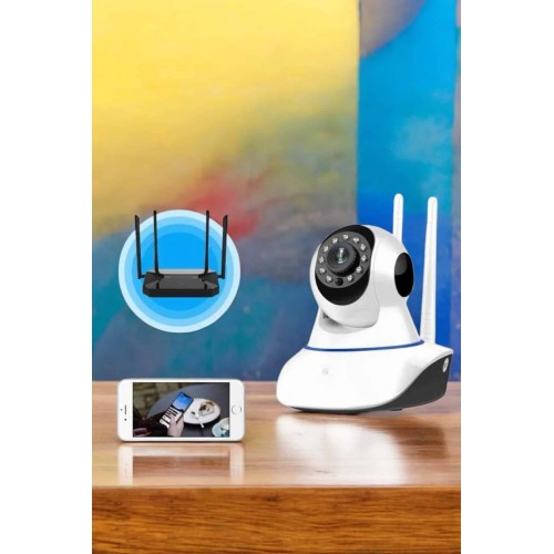 Wifi Kamera Ev Kamerası Gece Görüşlü Kablosuz Bebek Izleme Kamerası