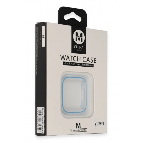 Watch 45mm Bondy Kasa Koruyucu - Mavi-(5796)