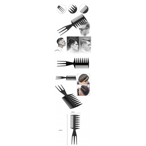 Turk Absolute Karbon 3 Boyutlu Stil Tarağı Turk Absolute Karbon 3 Boyutlu Stil Tarağı