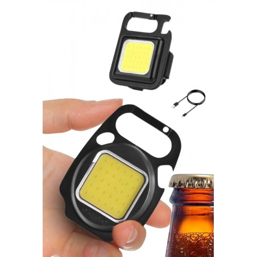 Kamp Çadır Lambası Şarjlı El Feneri Işıldak Anahtarlık Mini Mıknatıslı Kamp Çadır Lambası Şarjlı El Feneri Işıldak Anahtarlık Mini Mıknatıslı