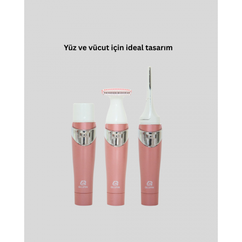Pembe Epilasyon Cihazı – Acısız Tüy Temizliği