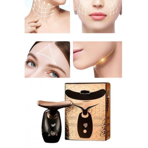 Yüz Kırışık Giderici Boyun Cilt Yüz Sıkılaştırıcı Güzellik Cihazı Gıdık Sarkma