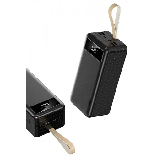 Hızlı Şarj 4 Çıkışlı Powerbank 60.000 Mah Taşınabilir Dijital Göstergeli Hızlı Şarj 4 Çıkışlı Powerbank 60.000 Mah Taşınabilir Dijital Göstergeli