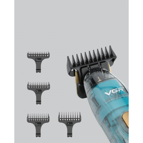 VGR V-695 Şarjlı Saç Sakal Tıraş Makinesi 2600mAh Batarya ve Kılavuz Taraklı VGR V-695 Şarjlı Saç Sakal Tıraş Makinesi 2600mAh Batarya ve Kılavuz Taraklı