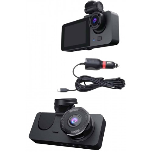 DVR Araç İçi Kamera Hareket Algılayabilen 1080P CarPlay Video Kaydedici