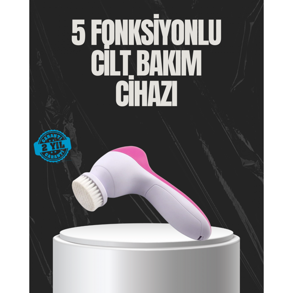 Çok Fonksiyonlu Elektrikli Yüz Bakım Fırçası