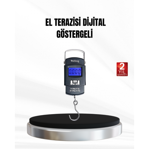 Dijital El Terazisi – Hassas Bavul Tartısı Gülen Yüz Tasarımlı