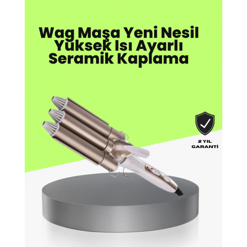 Profesyonel Kullanıma Uygun Bukle Maşası