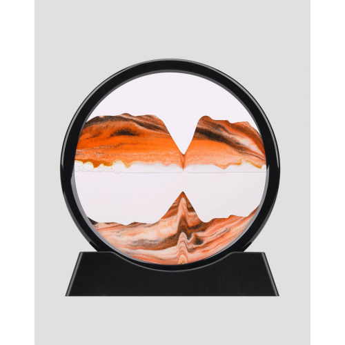 Zarif Cam Kum Saati – Ofis Ev ve Raf Dekoru için Estetik Tasarım