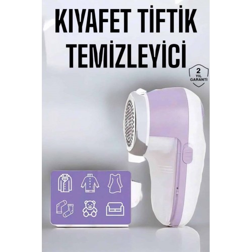 Tiftik Temizleyici Hazneli Şarjlı Manuel Kolay Kullanım