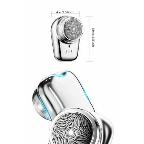 Elektrikli Mini Tıraş MakinesiTaşınabilir USB Şarjlı Kablosuz Tıraş Makinesi