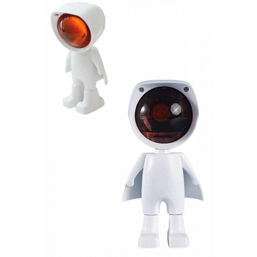 180 Derece Dönebilen Astronot Masa ve Gece Lambası Projektör 180 Derece Dönebilen Astronot Masa ve Gece Lambası Projektör