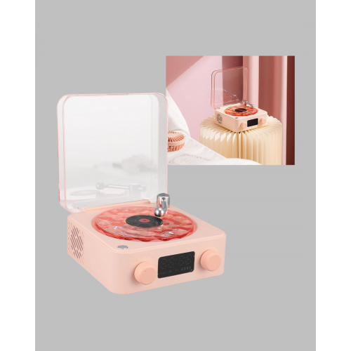 Retro Kristal Netliğinde Ses – Gece Işıklı Retro Bluetooth Hoparlör Retro Kristal Netliğinde Ses – Gece Işıklı Retro Bluetooth Hoparlör