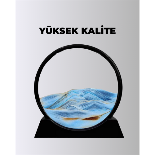 Döndürülebilir Dinamik Kum Tablosu – Stres Giderici Yüksek Kaliteli Cam ve Doğal Kum ile Sanatsal Masa Dekoru Döndürülebilir Dinamik Kum Tablosu – Stres Giderici Yüksek Kaliteli Cam ve Doğal Kum ile Sanatsal Masa Dekoru
