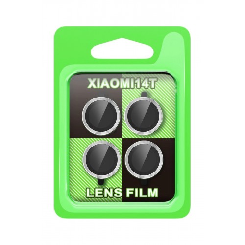 Xiaomi Mi 14T Raze Metal Kamera Lens - Gümüş-(5796)