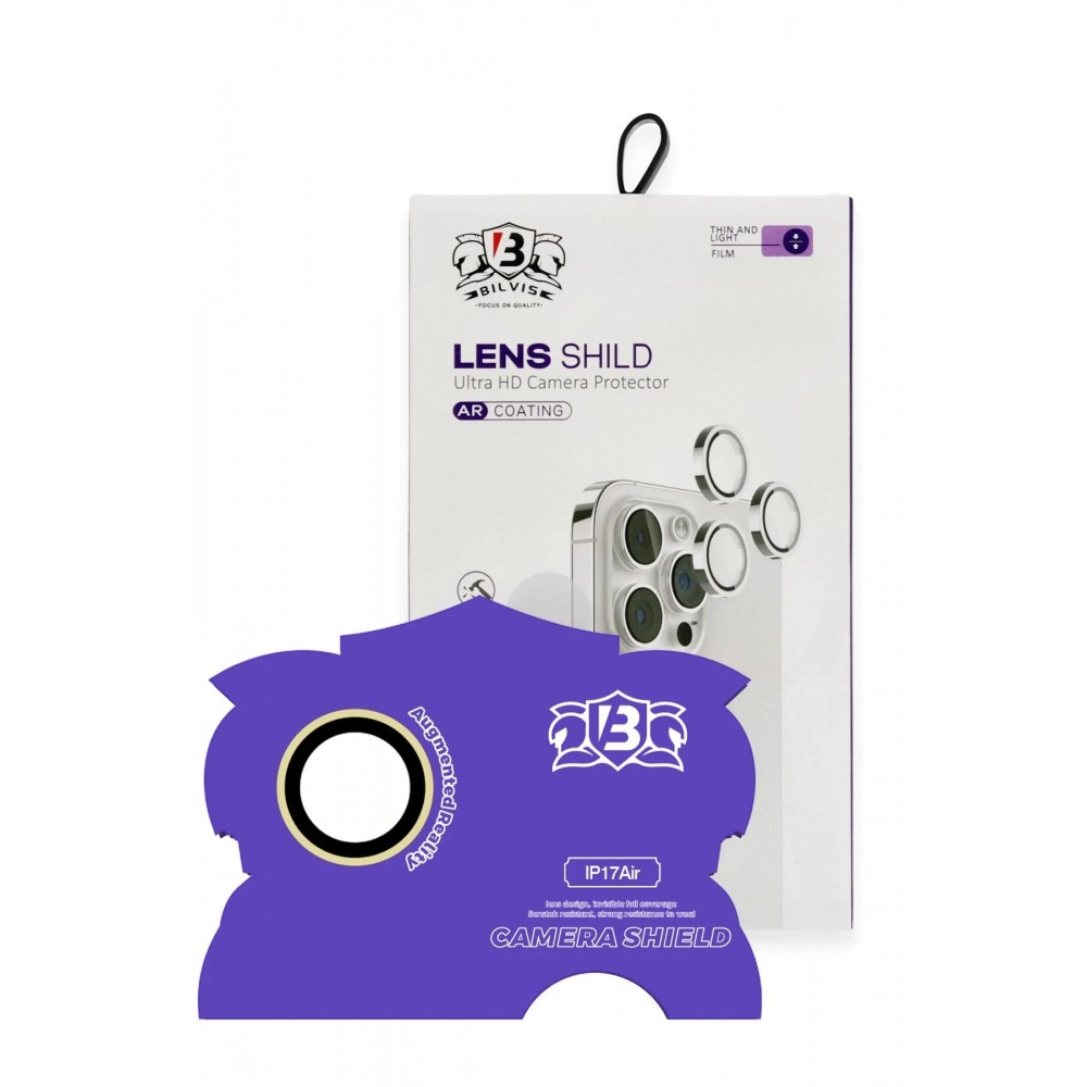 Apple iPhone 17 Air Bilvis Titan Kamera Lens - Gold-(5796)