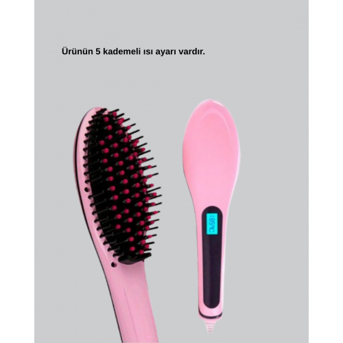 Dijital Ekranlı Seramik Saç Düzleştirici Tarak – 5 Kademeli Isı Ayarı İyon Kontrollü Dijital Ekranlı Seramik Saç Düzleştirici Tarak – 5 Kademeli Isı Ayarı İyon Kontrollü