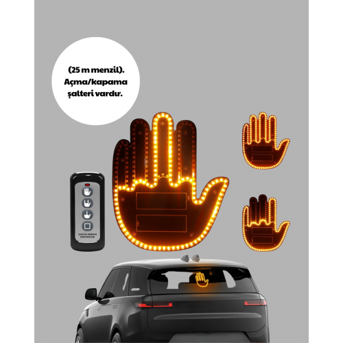 Uzaktan Kumandalı Çok Fonksiyonlu Araç Led Işığı